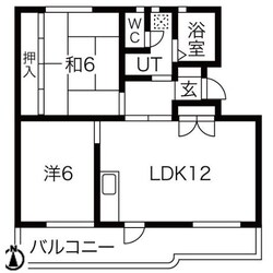 青塚駅 徒歩12分 3階の物件間取画像